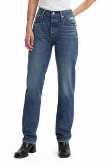 Levi's 501® Original High Waist Straight Leg Jeans