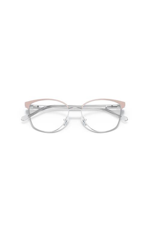 Michael Kors 54mm Cat Eye Optical Glasses In Neutral