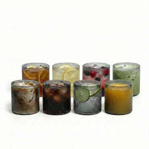 Haven Glassware 8-Piece Set, Borosilicate Glass