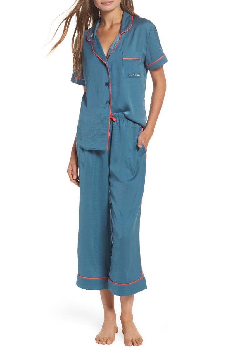Room Service Pjs ROOM SERVICE Satin Pajamas, Main, color,