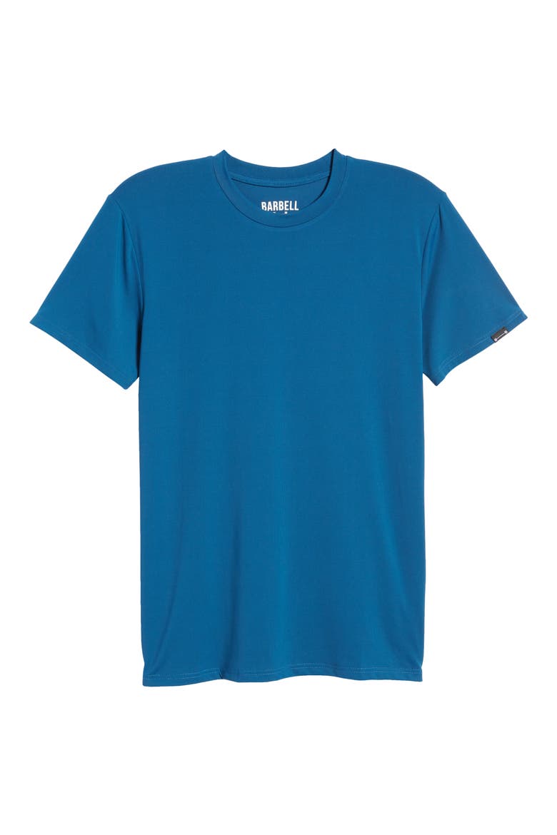 Men's Havok Stretch Crewneck T-Shirt, Alternate, color, COBALT