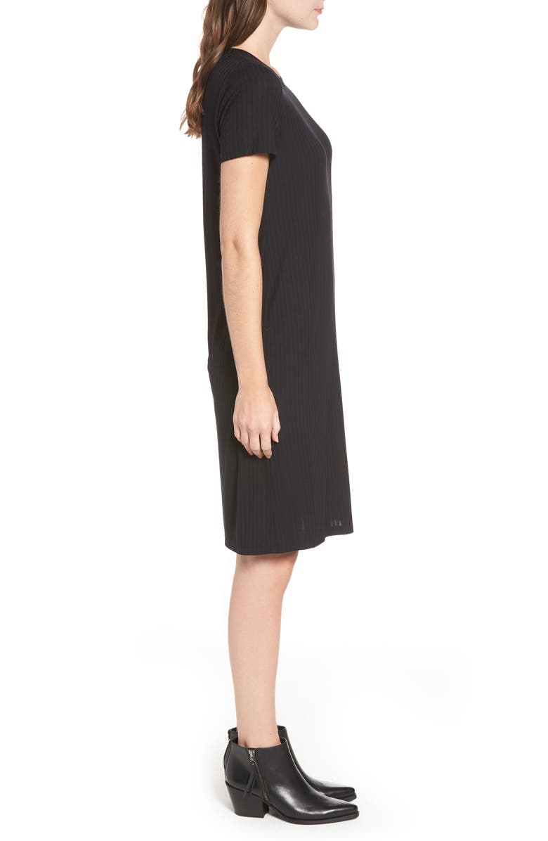 All in Favor Button-Up T-Shirt Dress, Alternate, color,