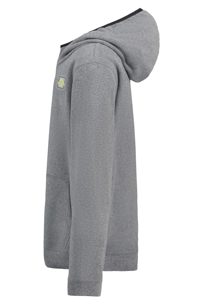 Kids' Hundo Fleece Hoodie, Alternate, color, CASTLEROCK