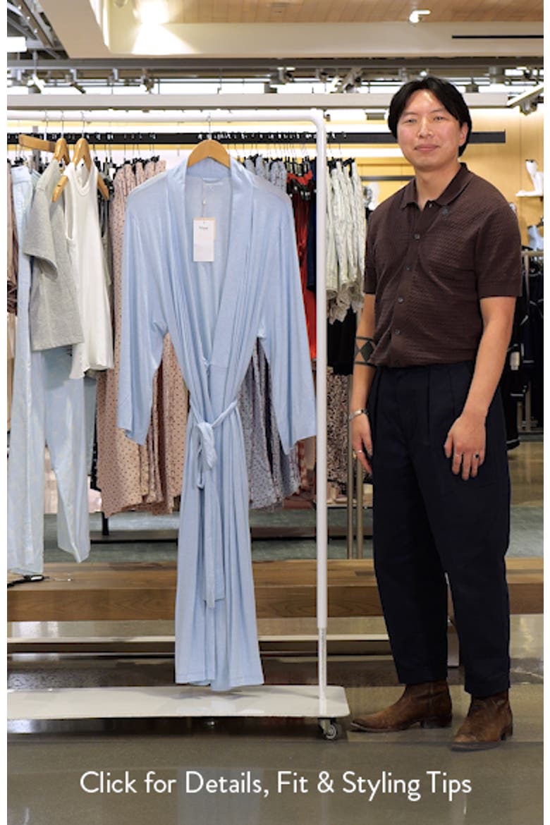 Kate Stretch Modal Maxi Robe video