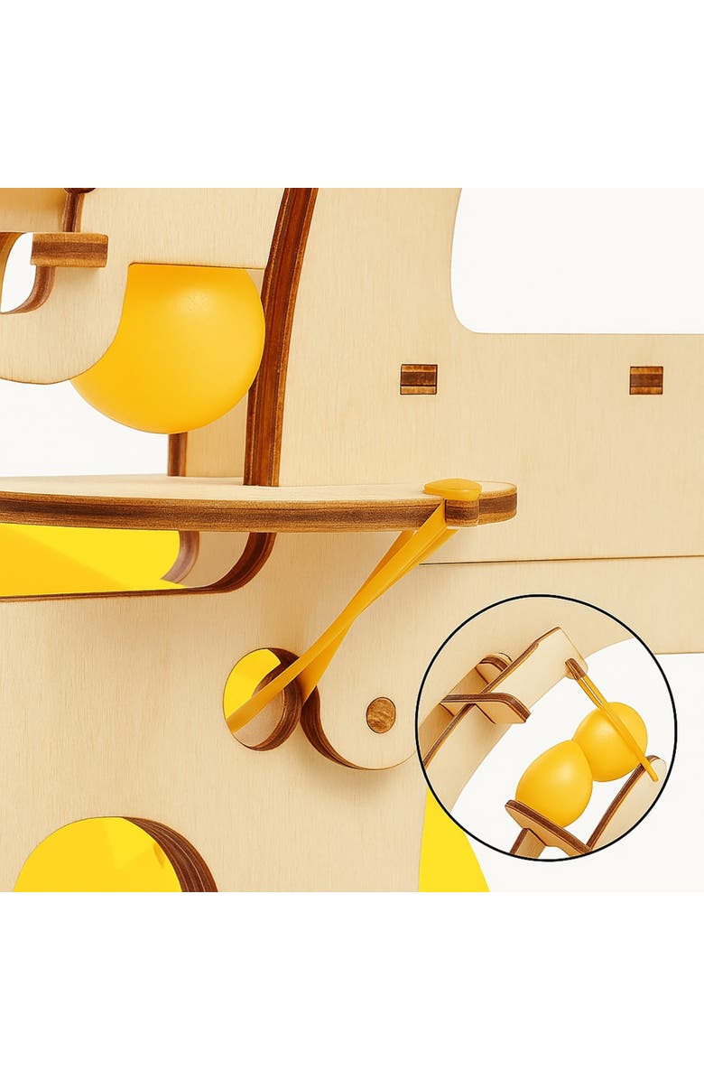 MODBOX DIY Ping Pong Bow Launcher, Build An Archery Toy Bow, Aim & Launch Balls, Alternate, color, 