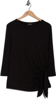 Renee C Side Knot Top