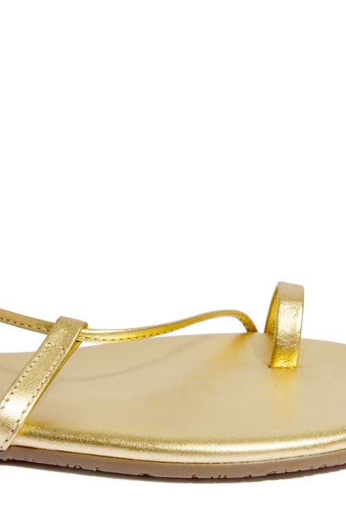 Tkees Jo Lace-up Sandal In Gold