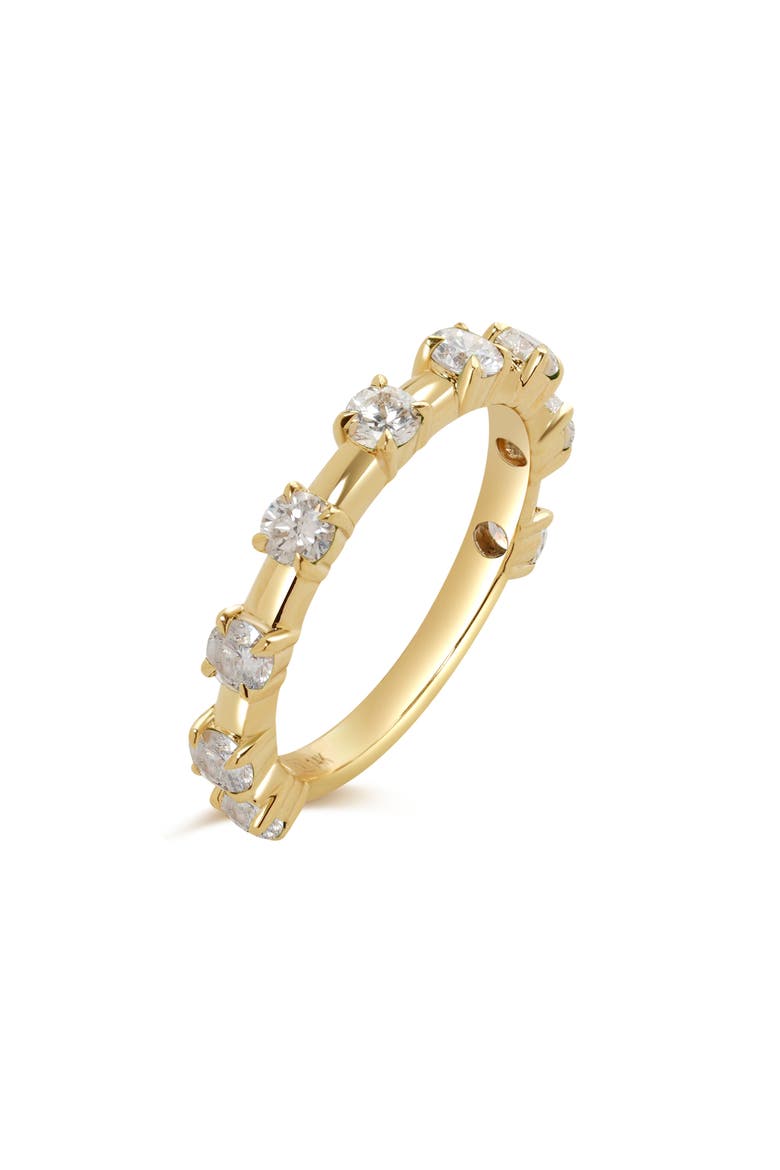 Floating Diamond Band Ring, Alternate, color, 14K YELLOW GOLD