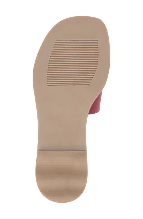 Matisse Moonlight Slide Sandal In Berry
