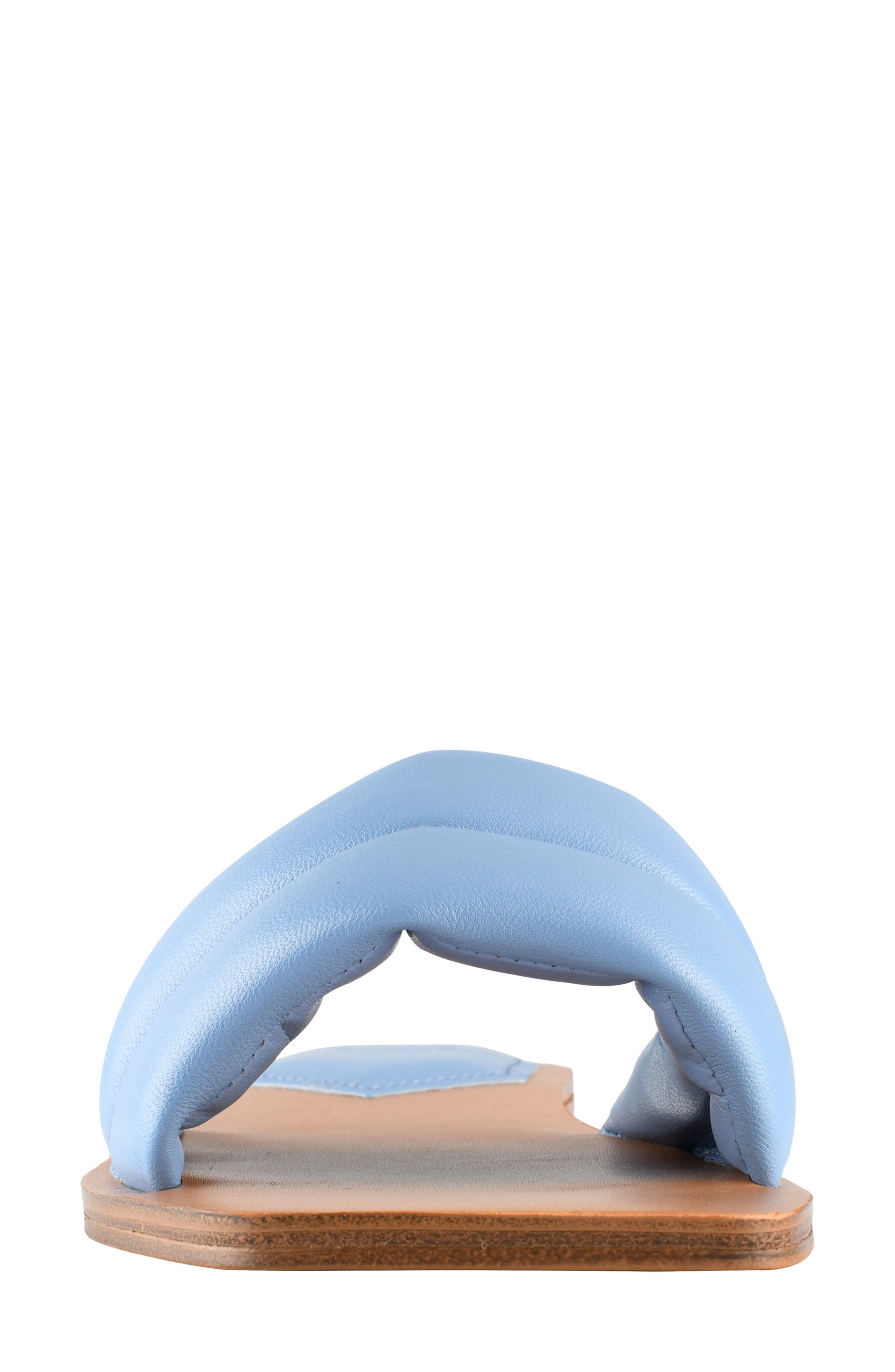 Ralla Slide Sandal, Alternate, color, BLUE LEATHER