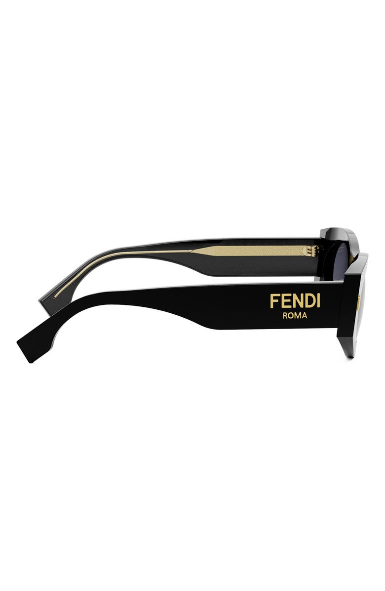 Fendi 'Fendi Roma 52mm Oval Sunglasses, Alternate, color,