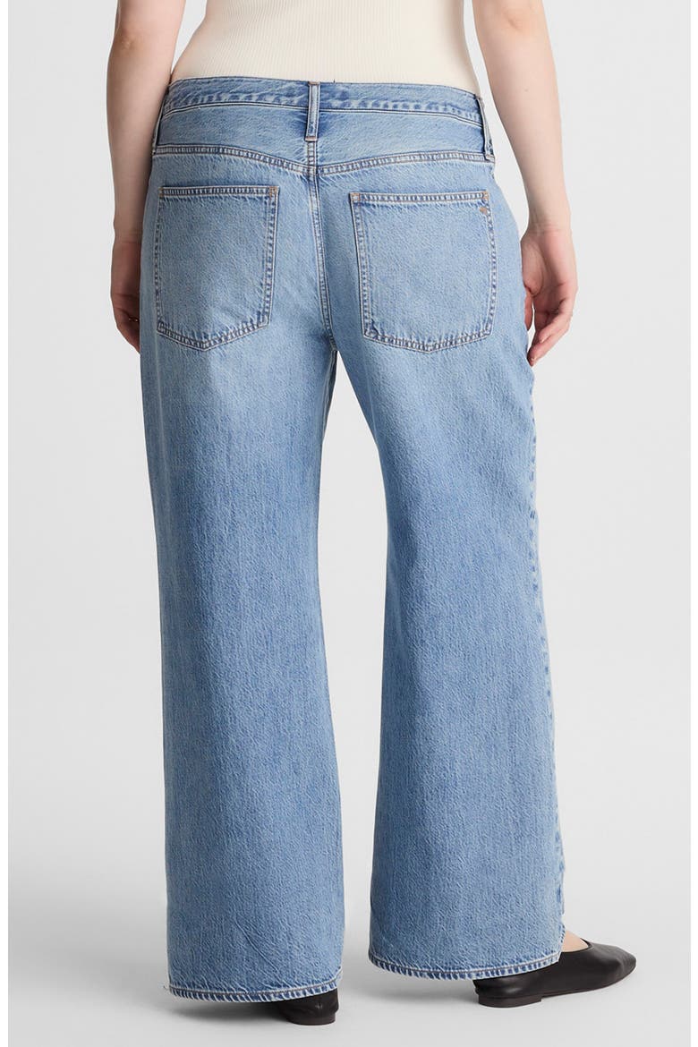 The Ultimate Wide Leg Drawstring Airy Denim Jeans, Alternate, color, RAEBROOK WASH