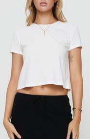 Princess Polly Micah Crop T-Shirt