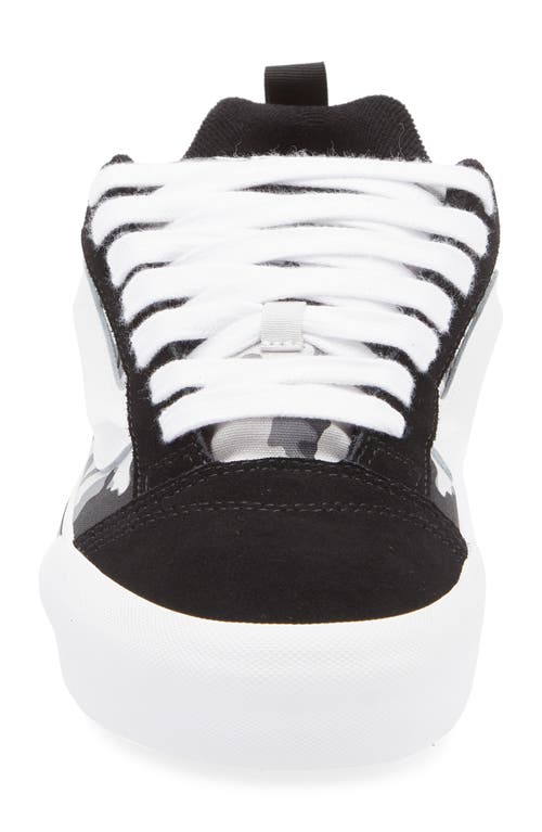 Vans Knu School Camo Suede & Canvas Low Top Sneaker In Multi