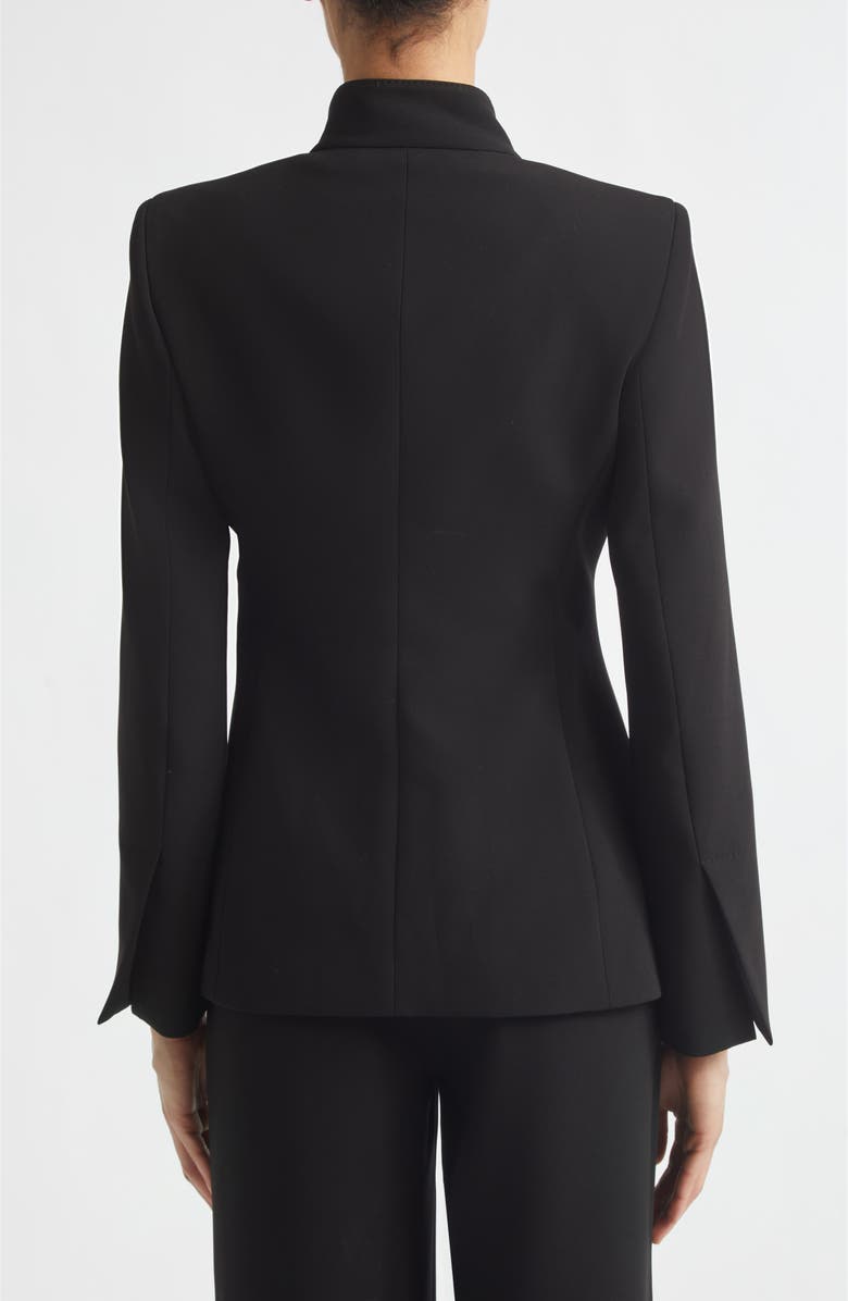 Max Mara Palo Tie Front Cady Blazer, Alternate, color, Black