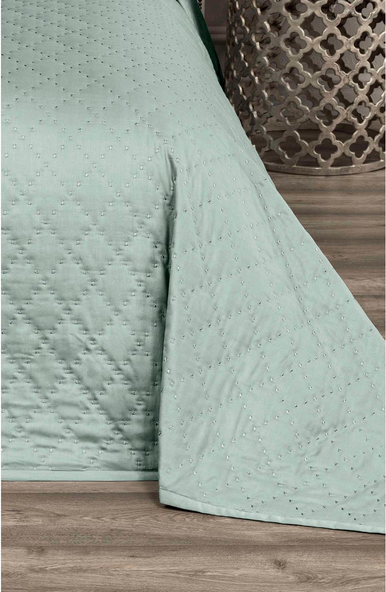 Togas Mistik Bedcover, Alternate, color, Blue-Green