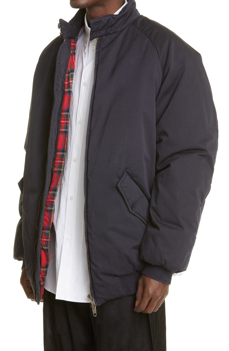 Balenciaga Men's Harrington Oversize Bomber Jacket, Alternate, color, 