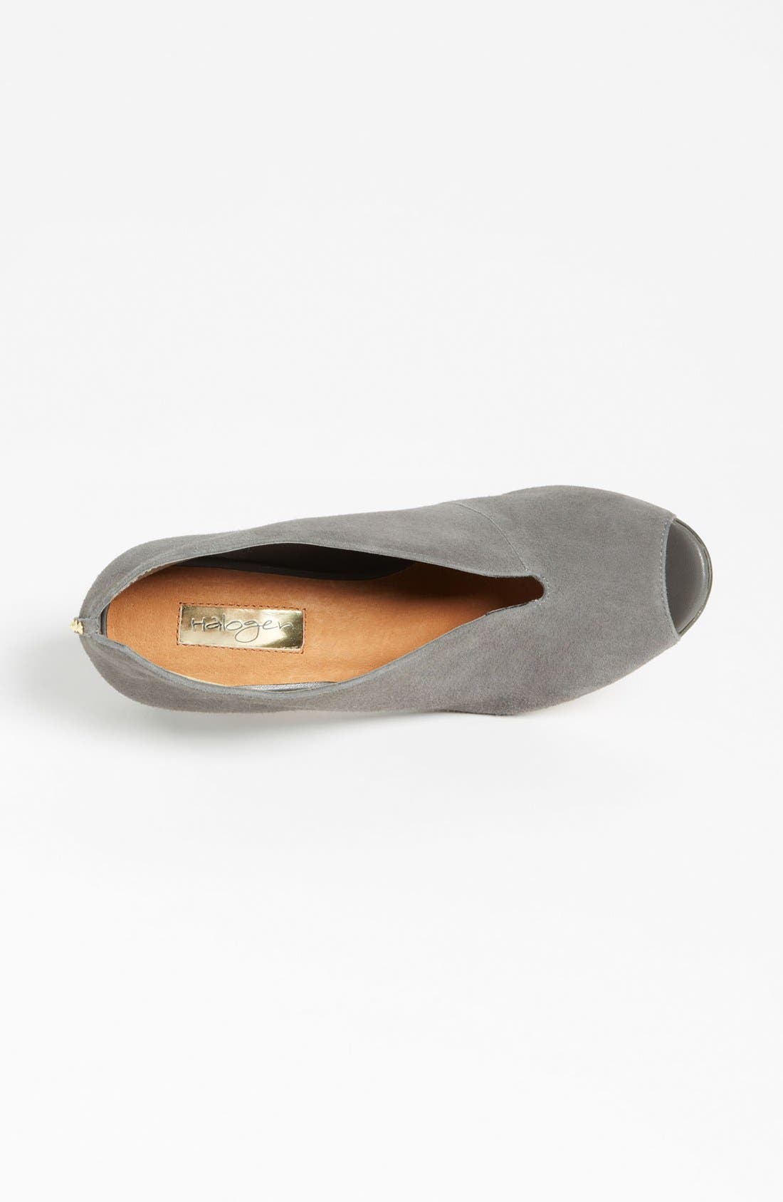 Halogen 'Katrina' Bootie, Alternate, color, GREY SUEDE