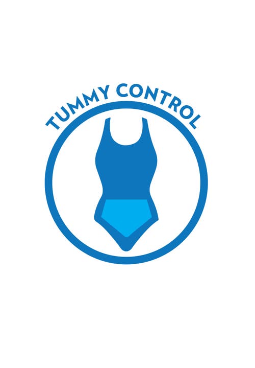 Swim 365 High-waist Swim Brief With Tummy Control In Blue