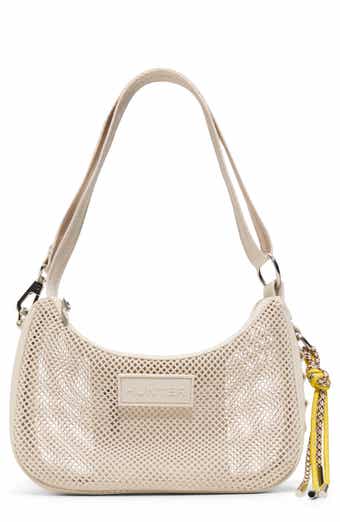 Loop Back Mesh Convertible Crossbody Bag