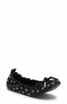 The Bow Studded Ballerina Flat