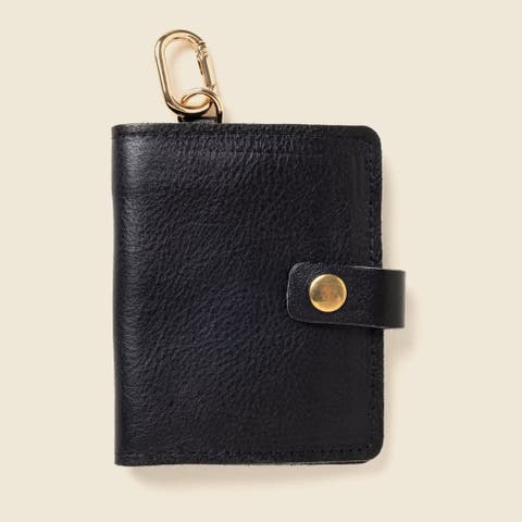 Wallet with Snap and Key Ring