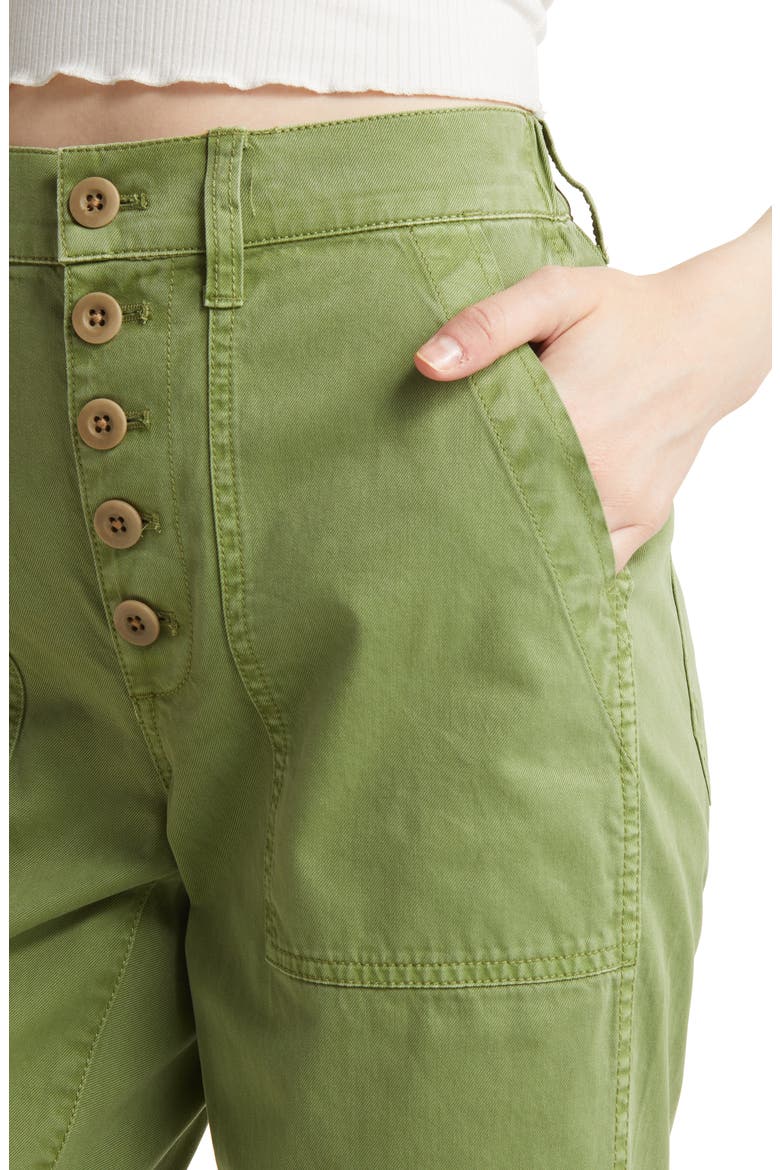 Griff Twill Joggers, Alternate, color, FADED FERN