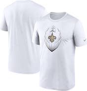 Nike Men's Nike White New Orleans Saints Primetime Legend Icon Performance T-Shirt