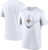 Nike Men's Nike White New Orleans Saints Primetime Legend Icon Performance T-Shirt