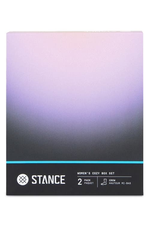 Stance Patchwork Assorted 2-pack Crew Socks Gift Box Set In Multi