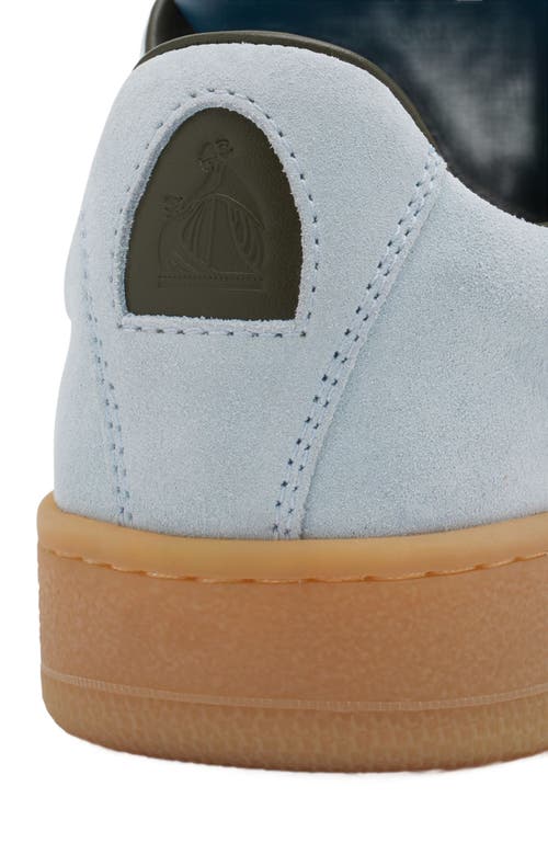 LANVIN LANVIN X FUTURE HYPER CURB SNEAKERS IN LEATHER AND SUEDE FOR WOMEN