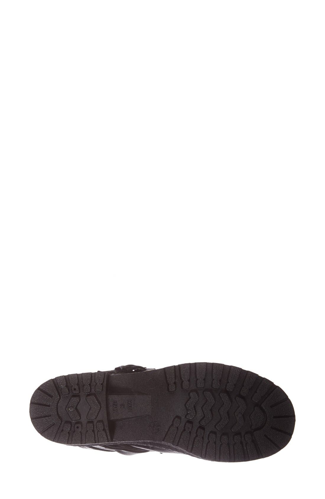 'Brighton' Platform Boot, Alternate, color, BLACK