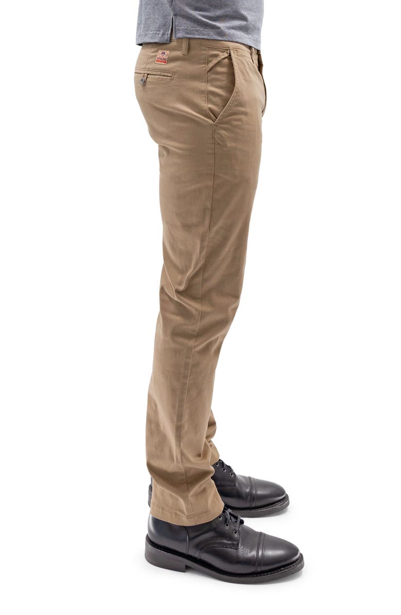 Devil-Dog Dungarees Performance Stretch Chino Pants, Alternate, color, Dark Khaki