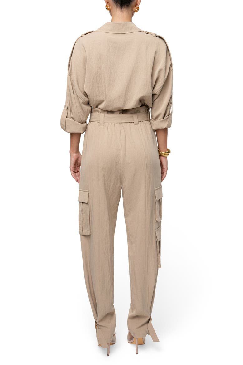 Boundless Belted Cargo Pants, Alternate, color, Beige