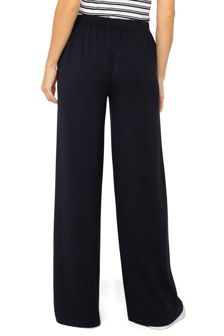 Wide Leg Sweatpants, Alternate, color, BLACK