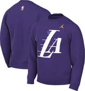 Jordan Brand Men's Jordan Brand Purple Los Angeles Lakers Statement Edition Sweatshirt