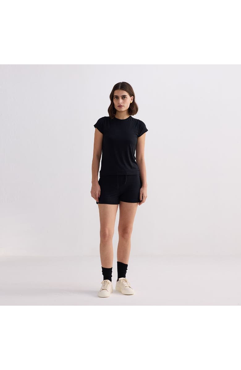 Reistor Essential Knit Shorts in Blue, Alternate, color, Blue Solid