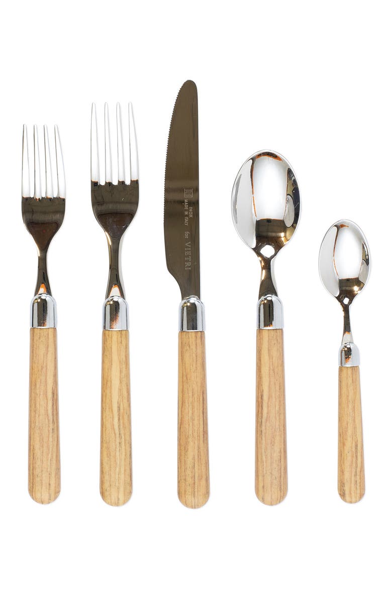 Albero 5-Piece Place Setting, Main, color, OAK