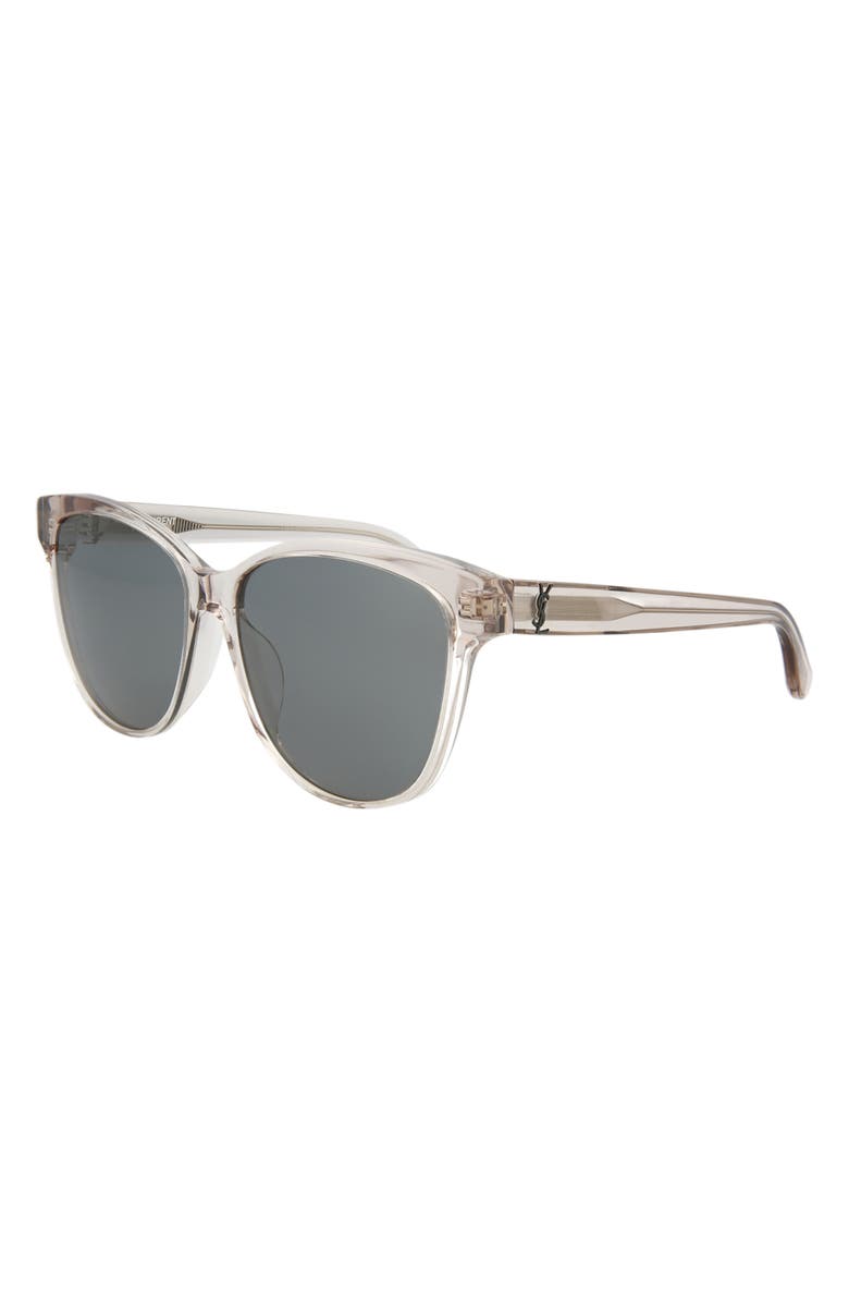 Saint Laurent 58mm Cat Eye Sunglasses, Alternate, color,