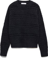 MANGO Openwork Sweater
