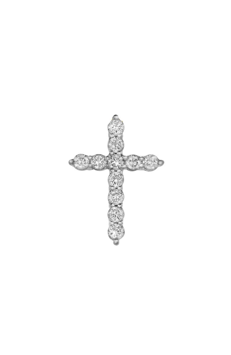 LuvMyJewelry Sacred Cross Diamond Pendant Necklace, Alternate, color, 
