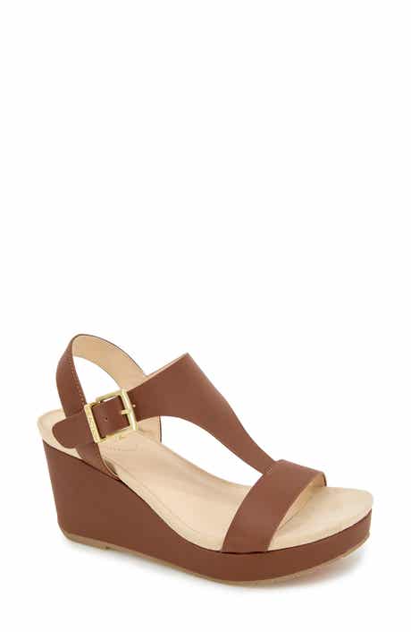 Reaction Kenneth Cole Card Platform Wedge Sandal