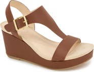 Reaction Kenneth Cole Card Platform Wedge Sandal