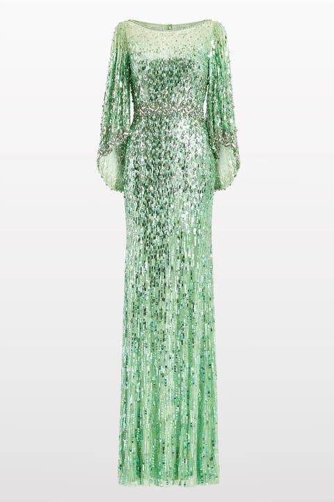 Ines Sequin-Embellished Dress