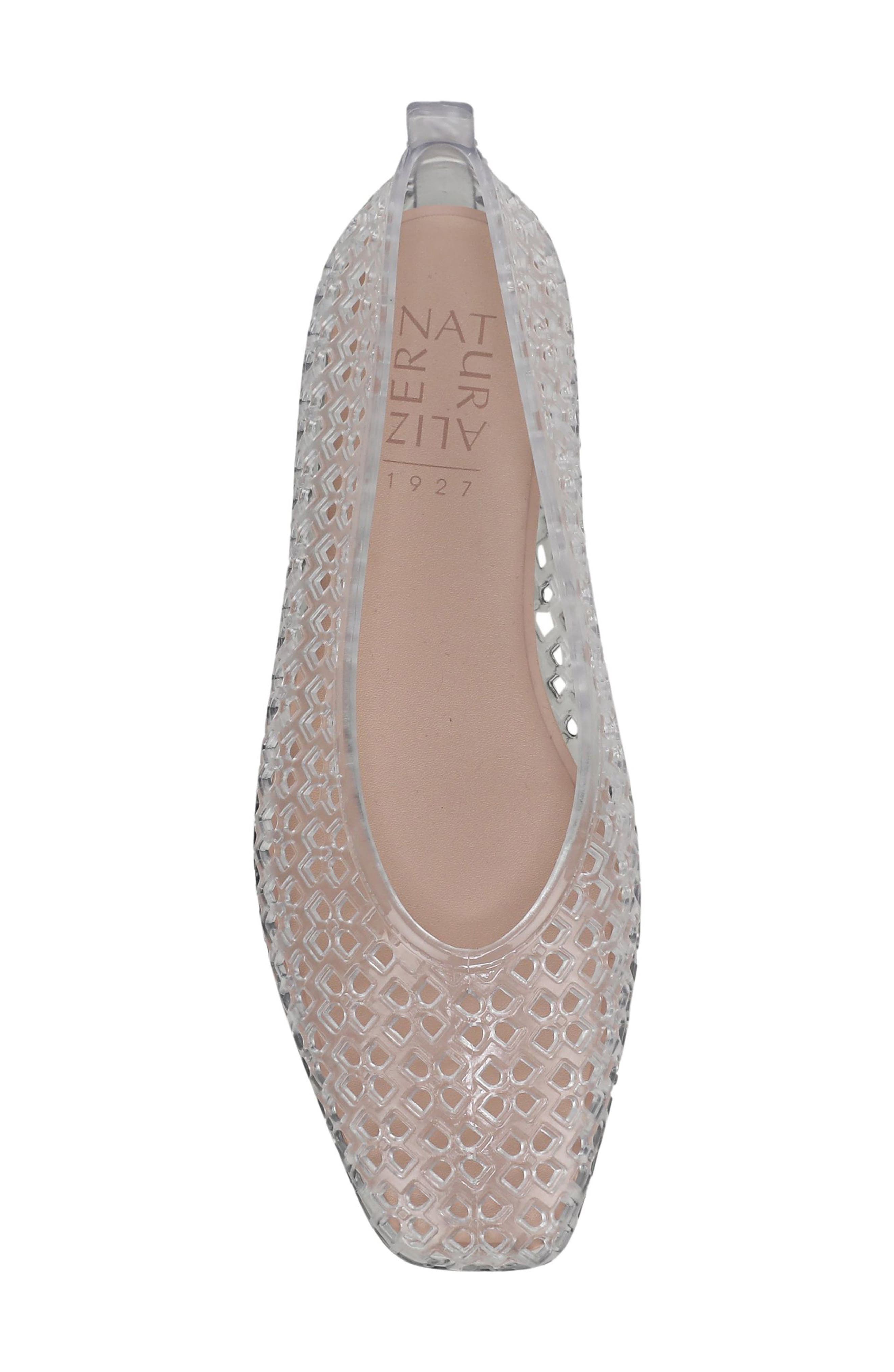 Carla Jelly Flat, Alternate, color, CLEAR