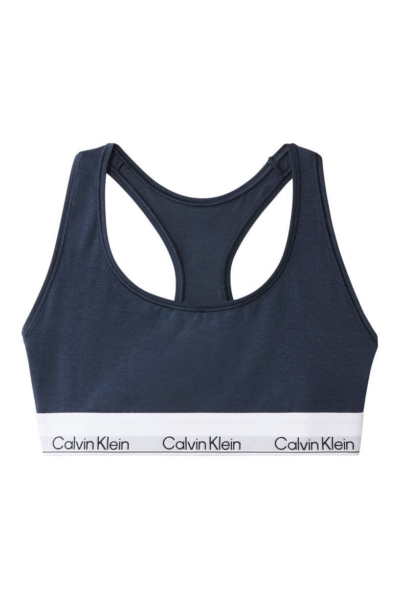 Lightly Lined Racerback Bralette, Alternate, color, SPEAKEASY