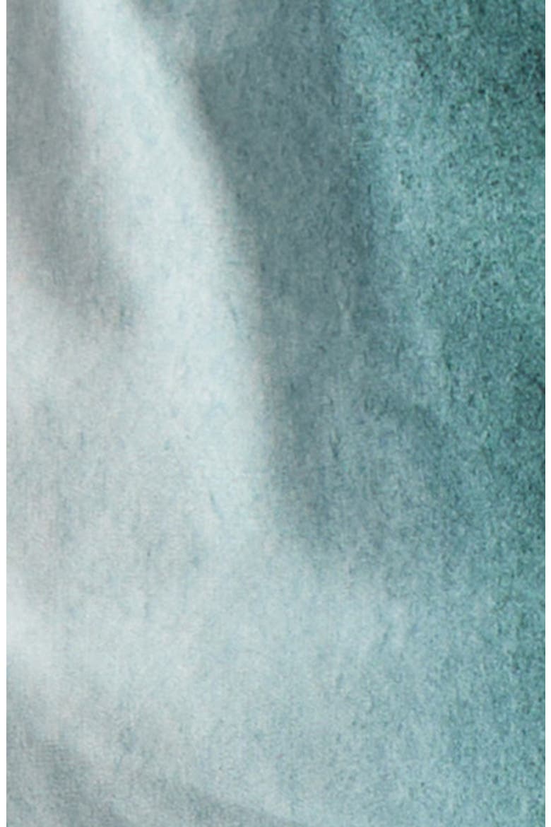 The Vortex Print Cotton Poplin Shorts, Alternate, color, 5GE50-LIGHT TEAL