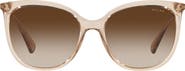 RALPH 56mm Gradient Butterfly Sunglasses