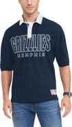 TOMMY JEANS Men's Tommy Jeans Navy Memphis Grizzlies Stanley Pique Polo