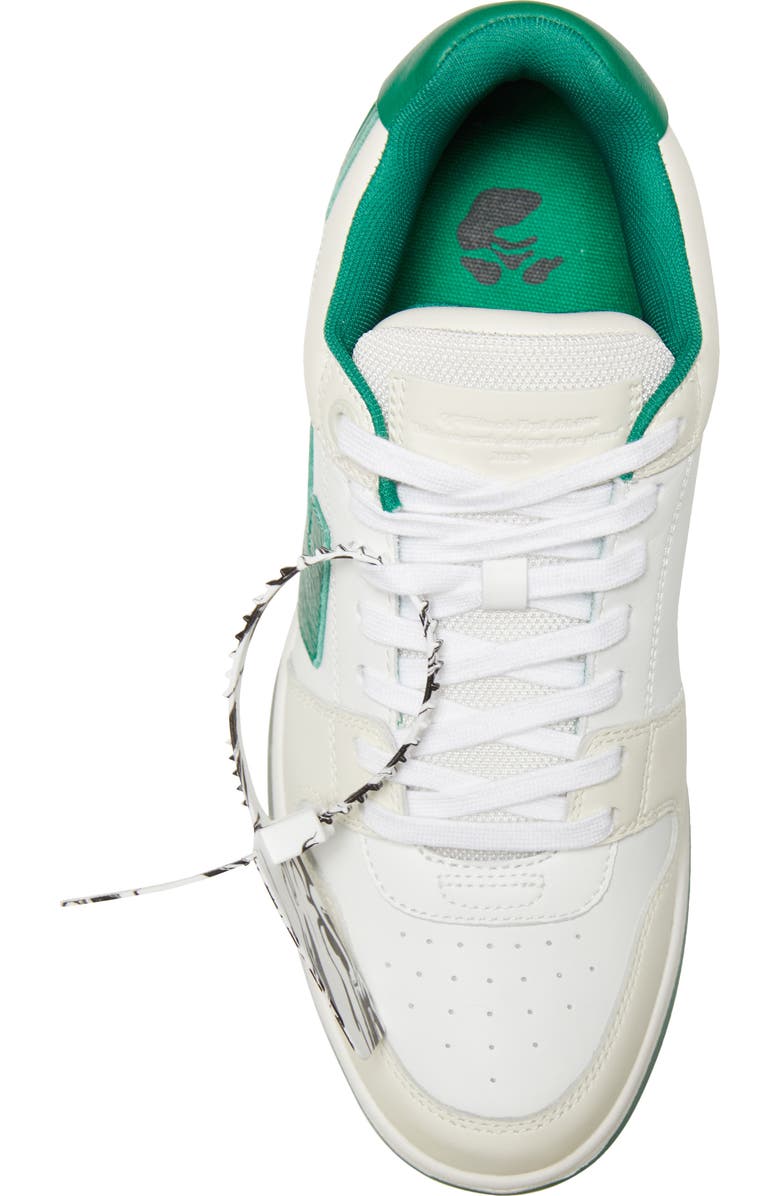 Off-White Out of Office OOO Low Top Sneaker, Alternate, color, White Green